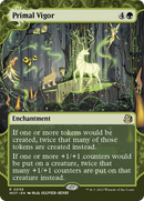 Primal Vigor (WOT-059)  - Wilds of Eldraine: Enchanting Tales: (Showcase) (Borderless)