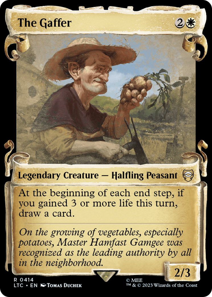 The Gaffer (Showcase Scrolls) (LTC-414)  Foil - Tales of Middle-earth Commander: (Showcase)