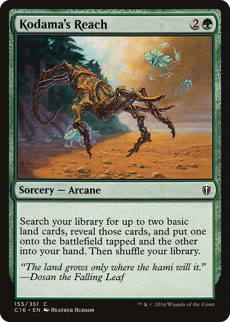 Kodama's Reach (C16-155)  - Commander 2016
