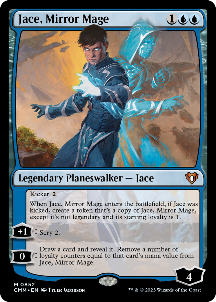 Jace, Mirror Mage (CMM-852)  - Commander Masters