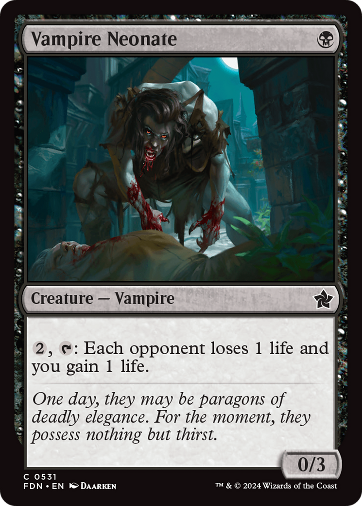 Vampire Neonate (FDN-531)  - Foundations