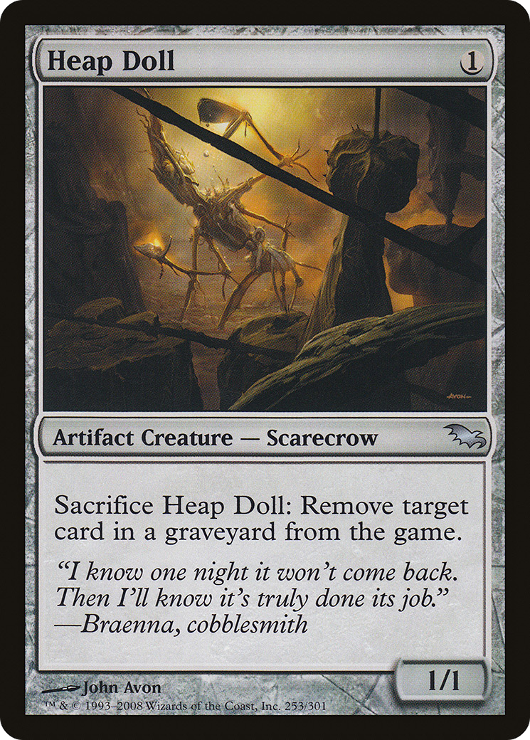 Heap Doll (SHM-253) - Shadowmoor Foil