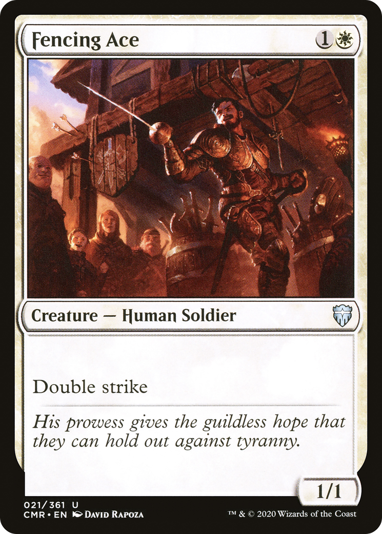 Fencing Ace (CMR-021)  - Commander Legends