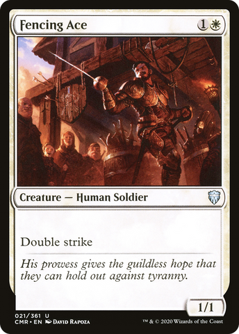Fencing Ace (CMR-021)  - Commander Legends