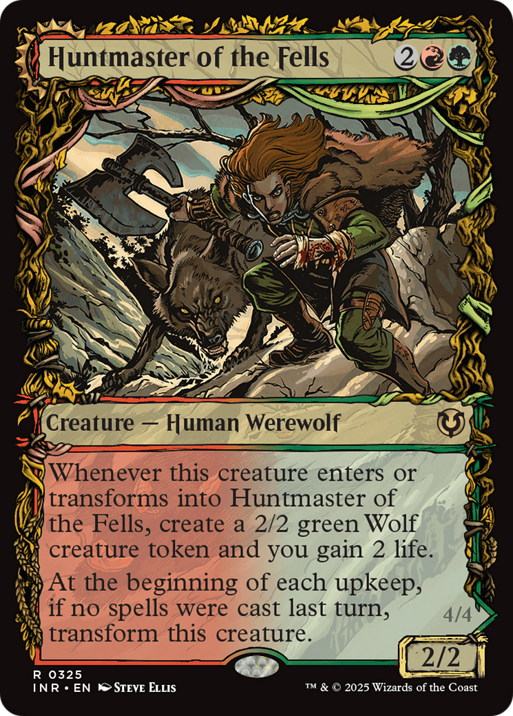 Huntmaster of the Fells (Showcase) (INR-325)  Foil - Innistrad Remastered: (Showcase)