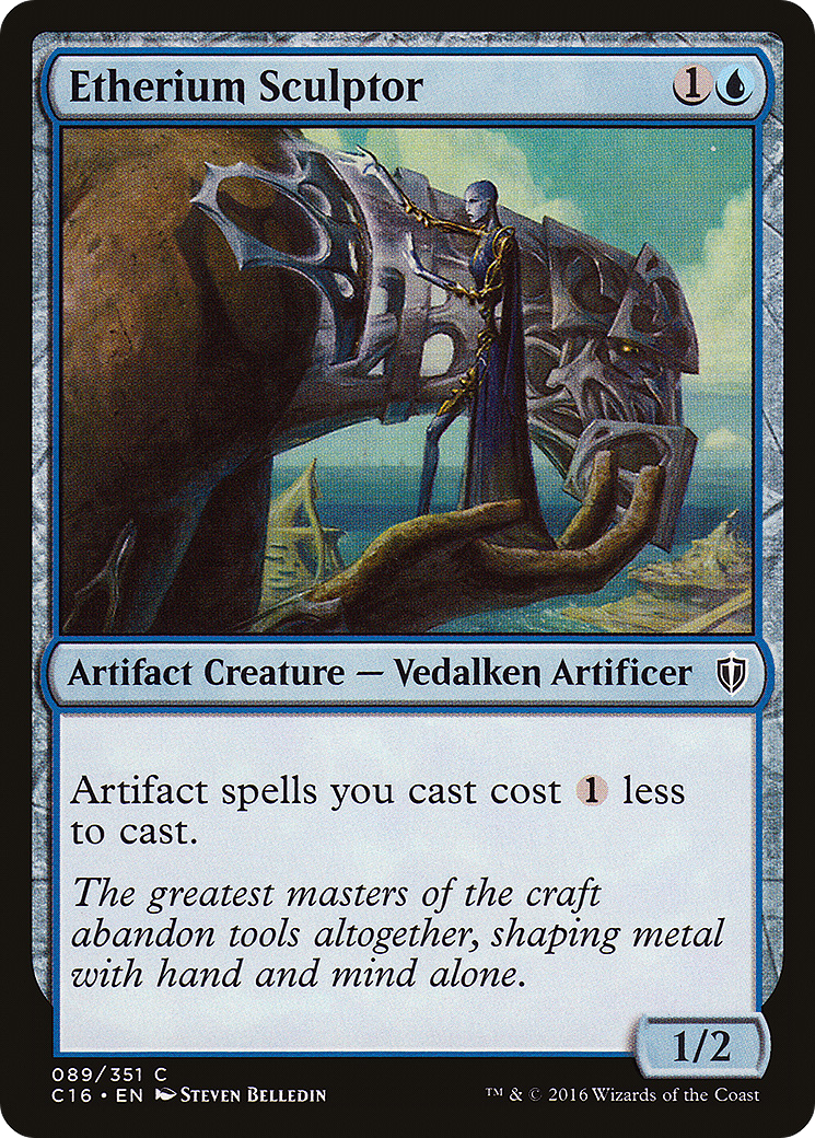 Etherium Sculptor (C16-089)  - Commander 2016