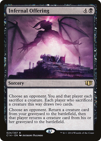 Infernal Offering (C14-024)  - Commander 2014