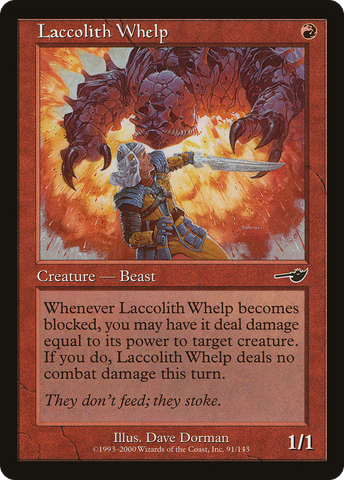 Laccolith Whelp (NMS-091)  Foil - Nemesis