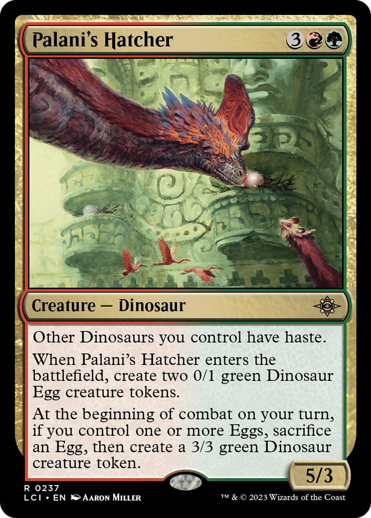 Palani's Hatcher (LCI-237)  Foil - The Lost Caverns of Ixalan