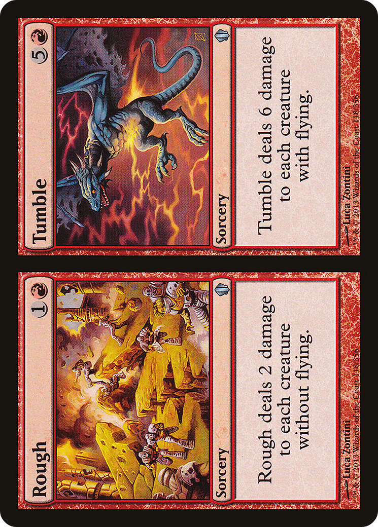 Rough // Tumble (C13-118)  - Commander 2013