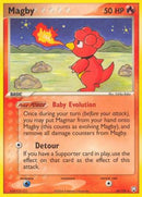 Magby 024  - Reverse Holofoil Team Rocket Returns - Rare