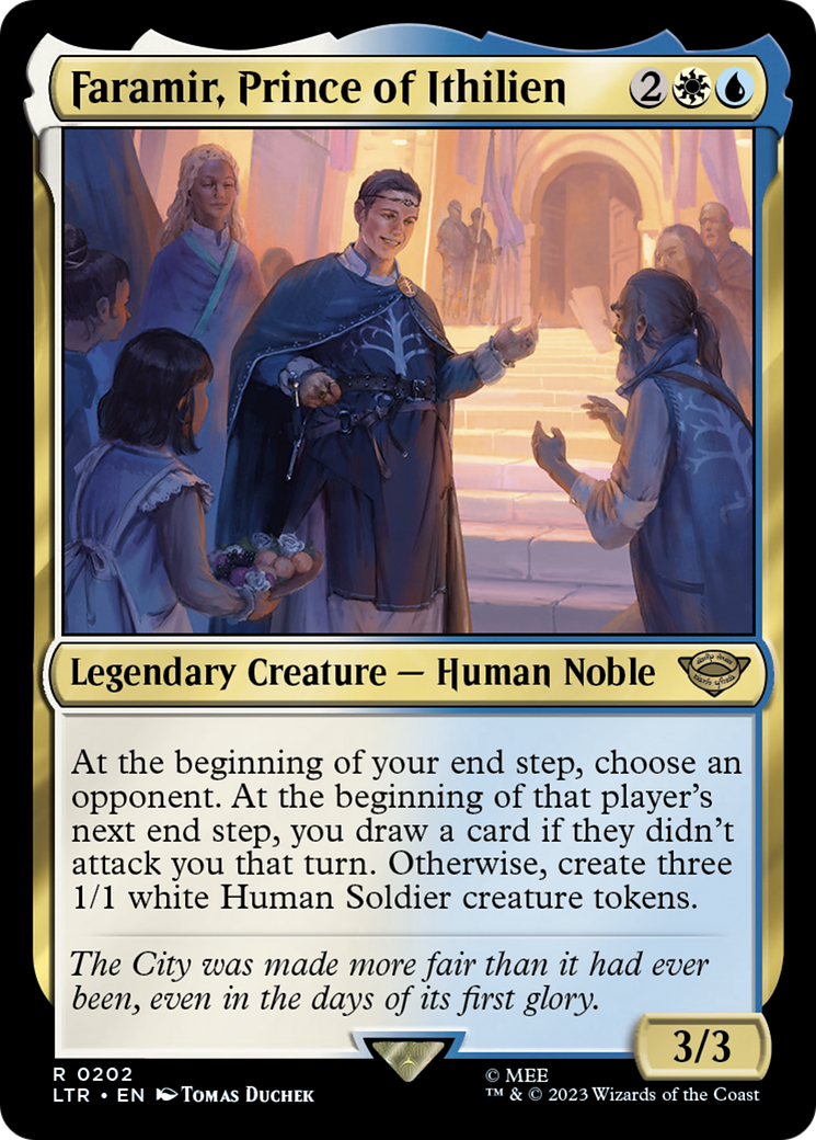 Faramir, Prince of Ithilien (LTR-202)  Foil - The Lord of the Rings: Tales of Middle-earth