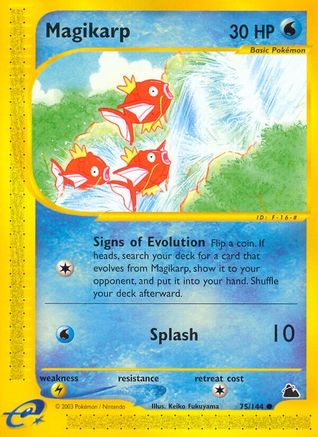 Magikarp 075  Skyridge - Common