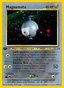 Magnemite (7) 007/75  - 1st Edition Holofoil Neo Discovery - Holo Rare