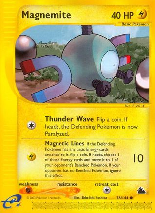 Magnemite 076  Skyridge - Common