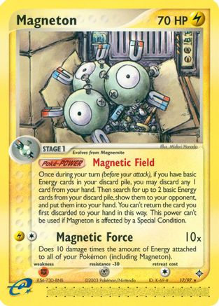 Magneton 017/97  Dragon - Rare