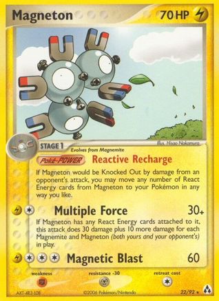 Magneton 022  Legend Maker - Rare