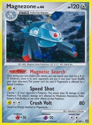 Magnezone (5) 005/100  - Holofoil Stormfront - Holo Rare