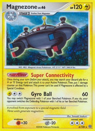 Magnezone (6) 006  - Reverse Holofoil Stormfront - Holo Rare