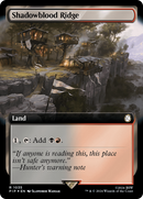 Shadowblood Ridge (Extended Art) (Surge Foil) (PIP-1035) - Fallout: (Extended Art) Foil