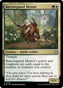 Burrowguard Mentor (BLB-206)  Foil - Bloomburrow