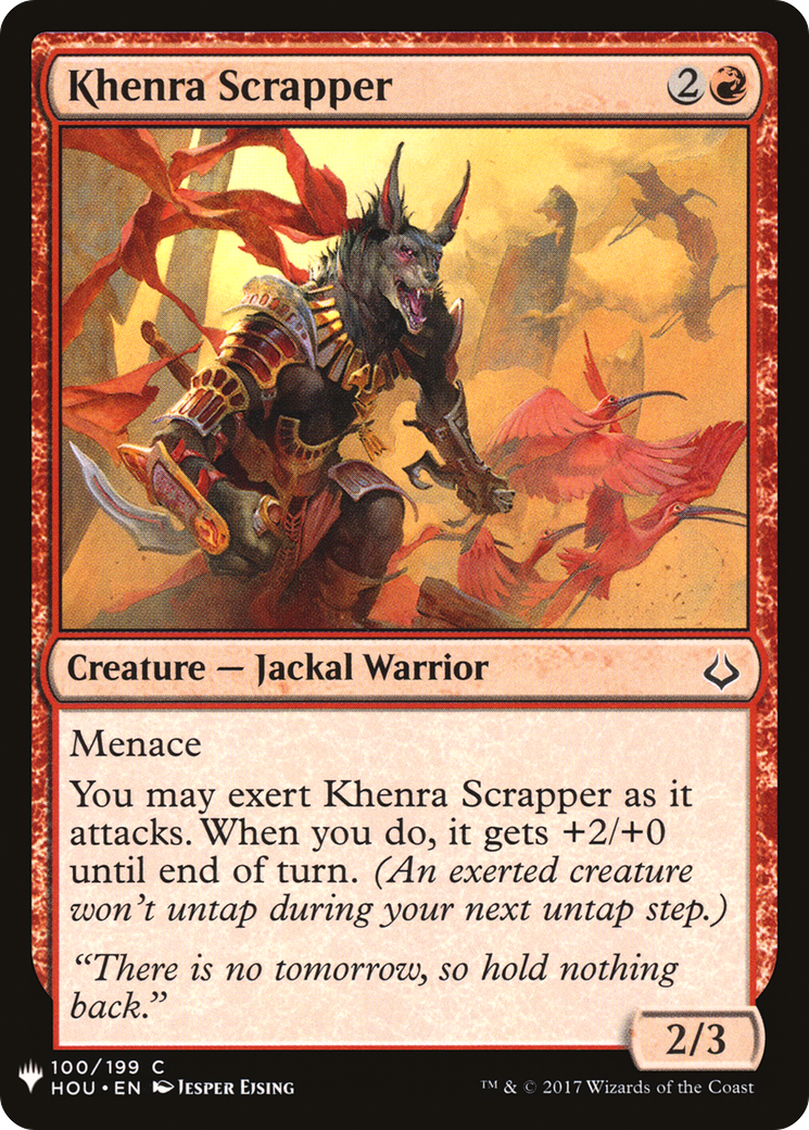 Khenra Scrapper (LIST-HOU-100)  - The List