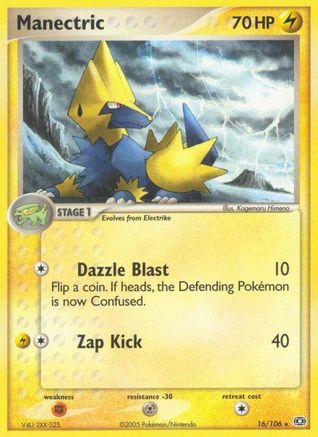 Manectric 016/106  Emerald - Rare