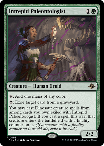 Intrepid Paleontologist (LCI-193) - The Lost Caverns of Ixalan