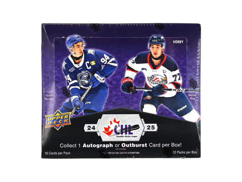 2024-25 Upper Deck CHL Hockey Blaster