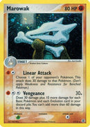 Marowak 007  FireRed & LeafGreen - Holo Rare