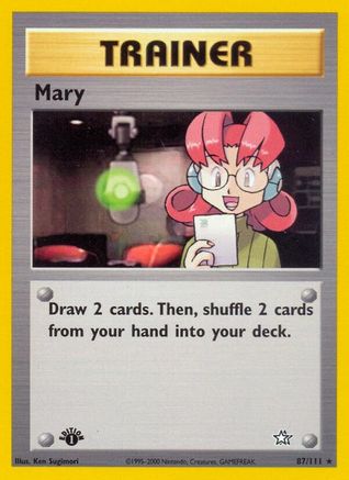Mary 087/111  - Unlimited Neo Genesis - Rare