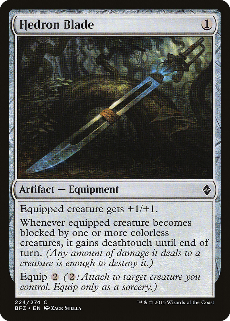 Hedron Blade (BFZ-224)  Foil - Battle for Zendikar