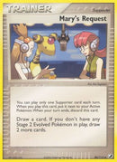 Mary's Request 086/115  - Reverse Holofoil Unseen Forces - Uncommon