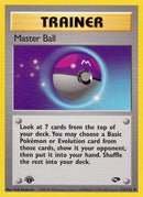 Master Ball 116/132  - Unlimited Gym Challenge - Uncommon