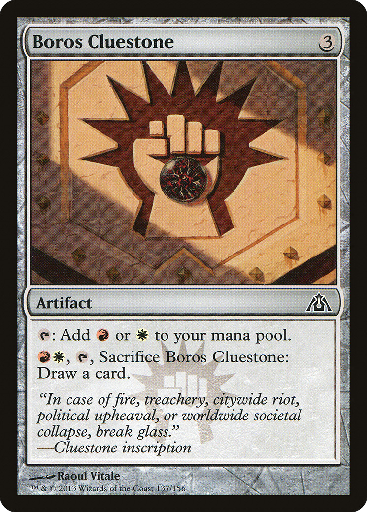 Boros Cluestone (DGM-137)  - Dragon's Maze