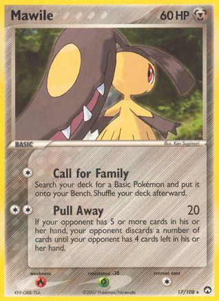 Mawile 017  Power Keepers - Rare
