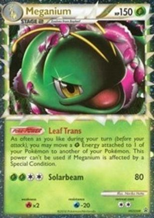 Meganium (Prime) HGSS08  - Holofoil HGSS Promos - Promo