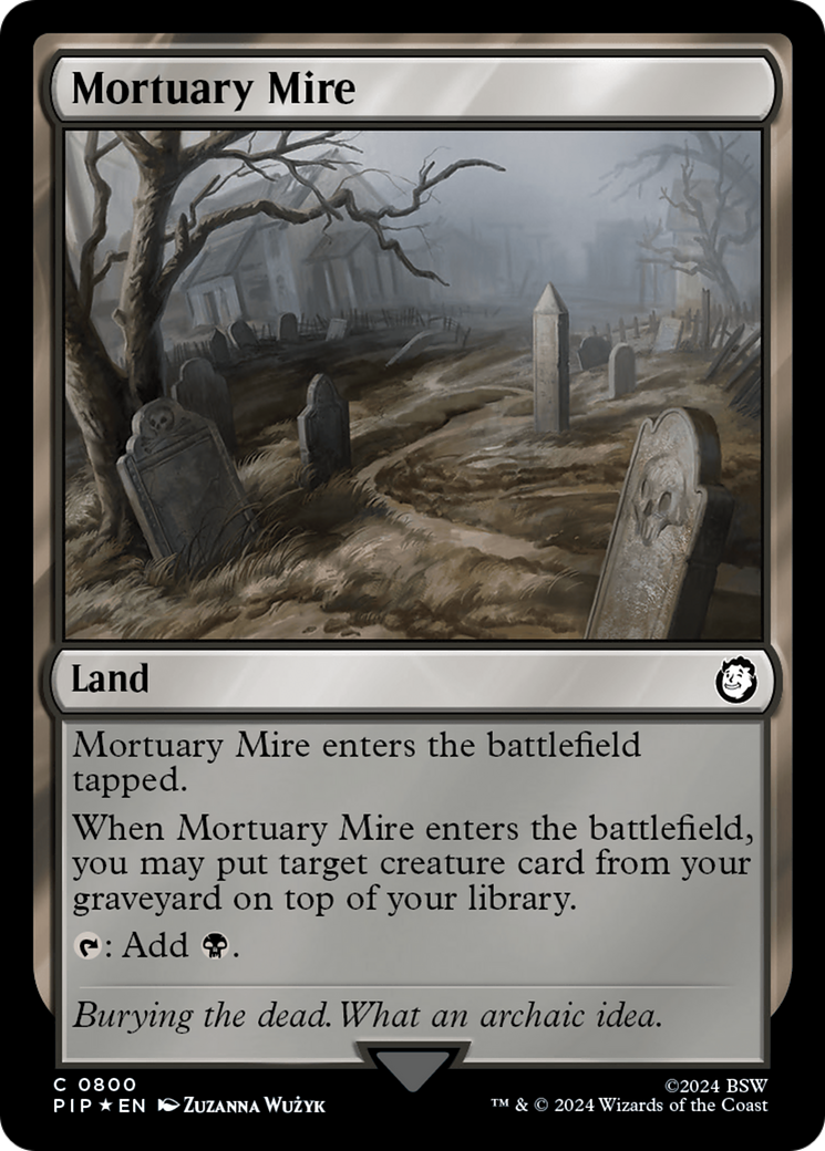 Mortuary Mire (Surge Foil) (PIP-800) - Fallout Foil