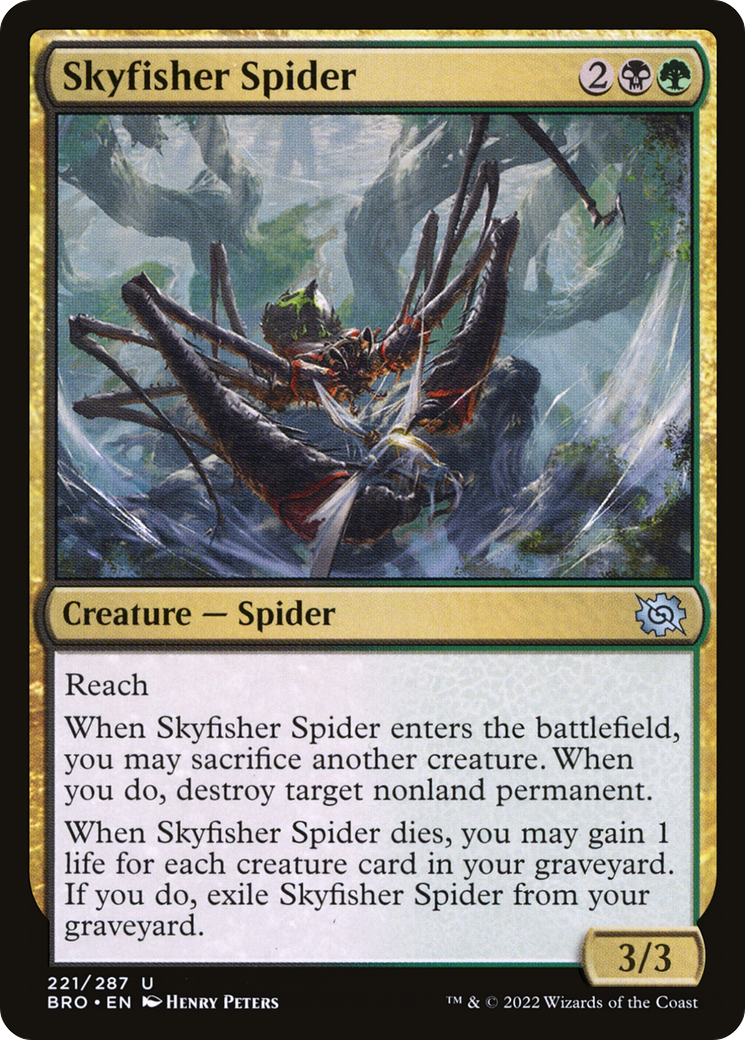 Skyfisher Spider (BRO-221)  - The Brothers' War