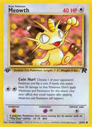 Meowth 062/82  - 1st Edition Team Rocket - Common