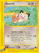 Meowth 078  Skyridge - Common