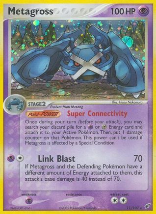 Metagross 011  Deoxys - Holo Rare