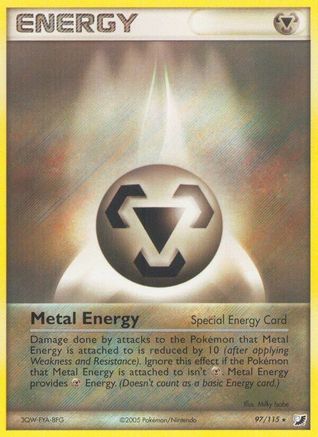Metal Energy (Special) 097  Unseen Forces - Rare
