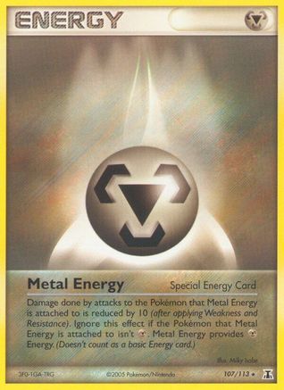 Metal Energy (Special) 107  - Reverse Holofoil Delta Species - Rare
