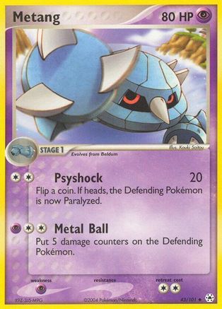 Metang 043/101  Hidden Legends - Uncommon