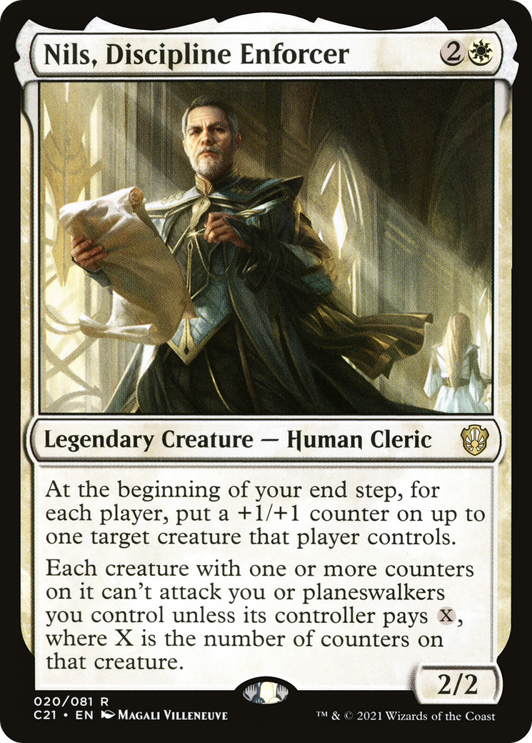 Nils, Discipline Enforcer (C21-020)  - Commander 2021
