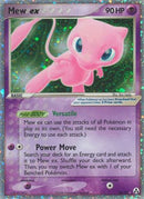 Mew ex 088  - Holofoil Legend Maker - Ultra Rare