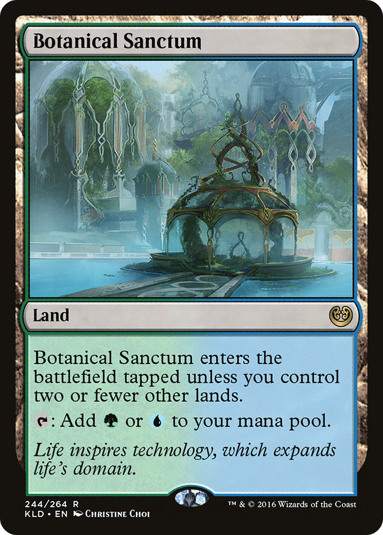 Botanical Sanctum (KLD-244)  Foil - Kaladesh