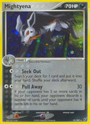 Mightyena 012  - Holofoil Deoxys - Holo Rare