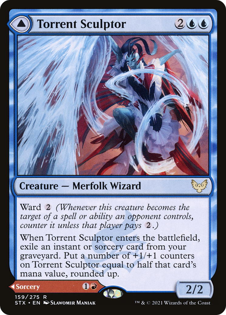 Torrent Sculptor (STX-159)  - Strixhaven: School of Mages